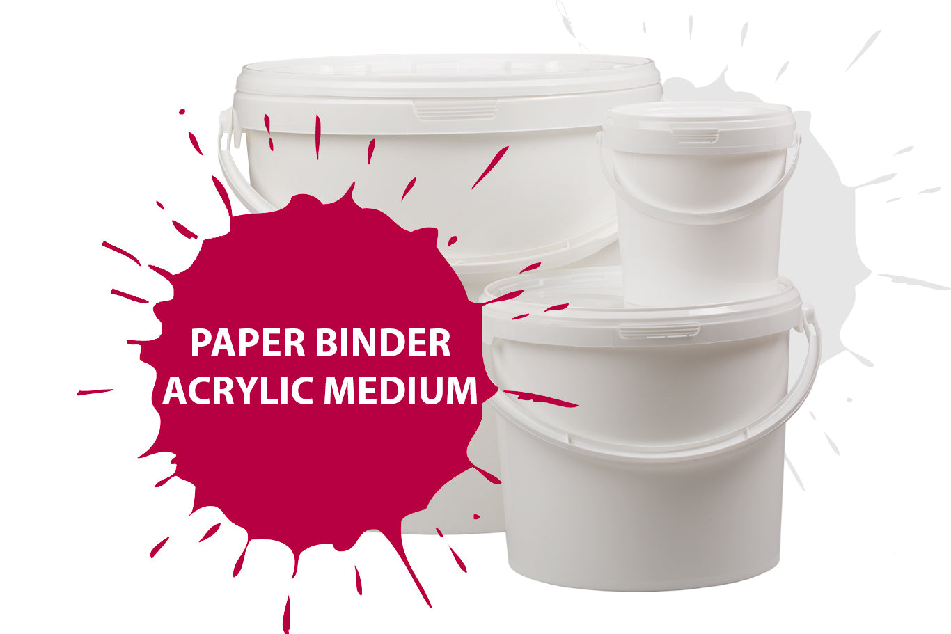 PAPER BINDER FOR SCREEN PRINTING PAPER