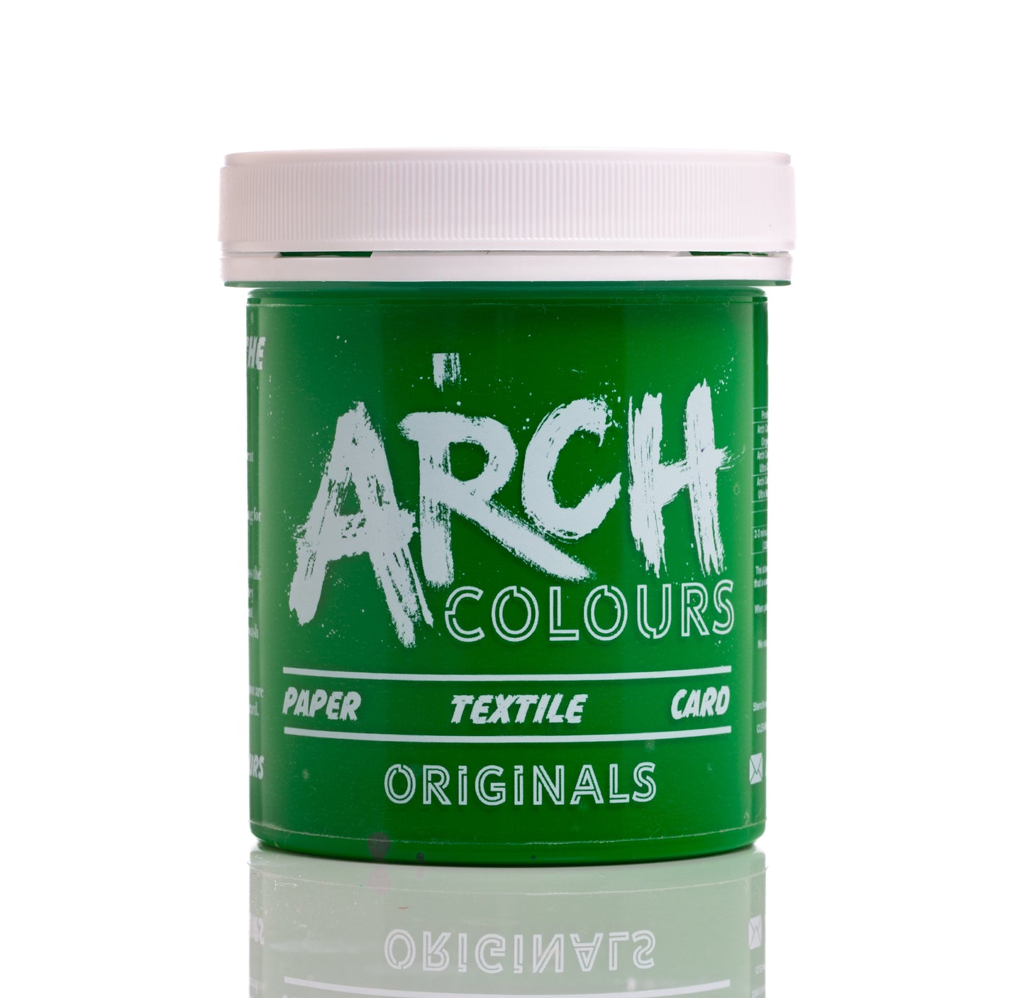 Green water-based screen printing ink for fabric textile paper and card the best professional ink | arch colours