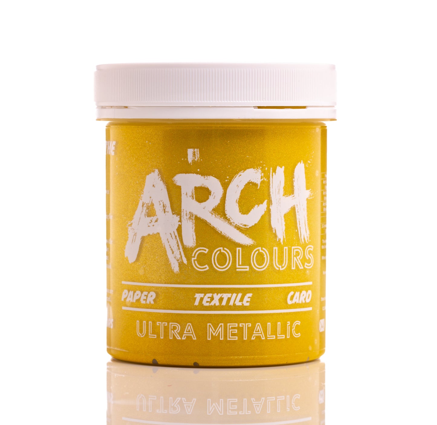 Yellow Gold Metallic screen printing ink | Arch Colours