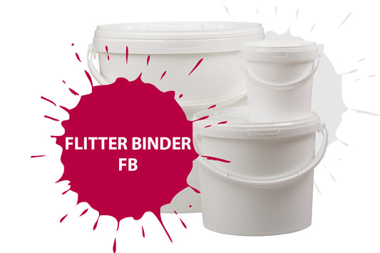 FLITTER BINDER FOR SILK SCRREN PRINTING 