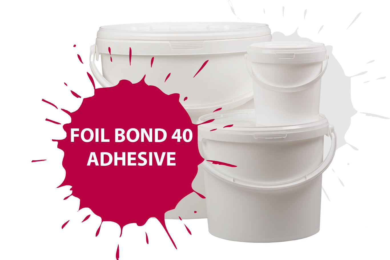 FOIL BOND ADHESIVE FOR SCILK SCREEN PRINTING 