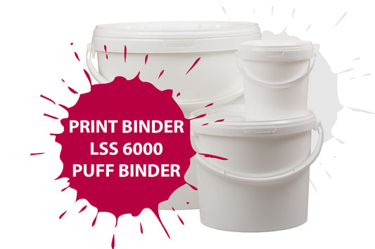 PUFF BINDER SCREEN PRINTING PRINT PASTE P