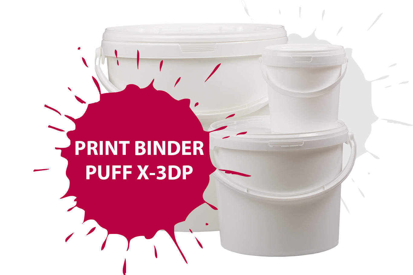 PUFF BINDER X-3DP FOR SCREEN PRINTING 