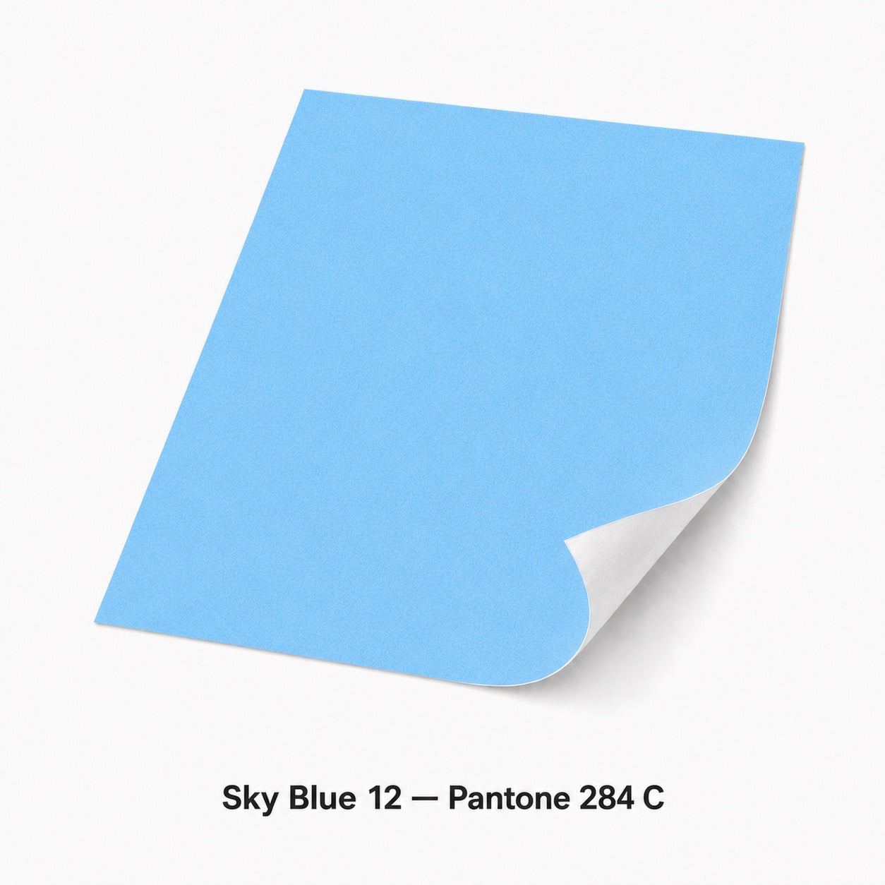 Sky Blue 15 Transfilm heat transfer sheet, Pantone 305 C