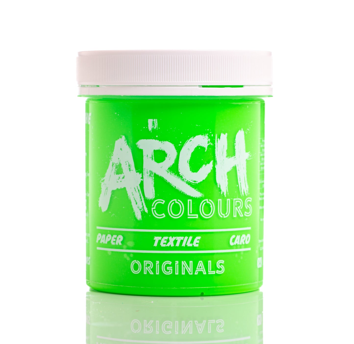 Green Fluorescent Water Based screen printing ink  | Arch Colours - Originals Neon