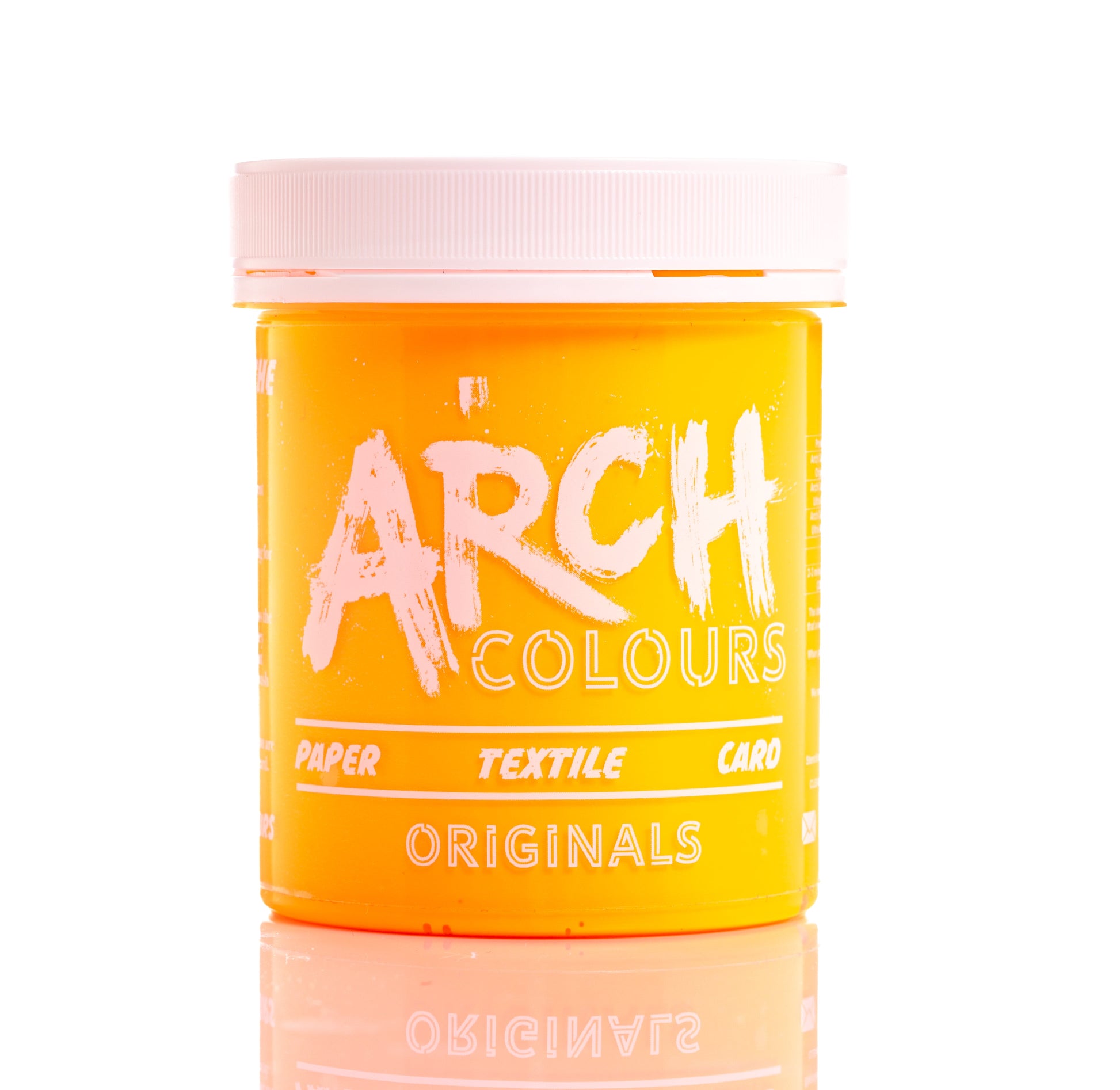 Orange Fluorescent Water Based screen printing ink  | Arch Colours - Originals Neon