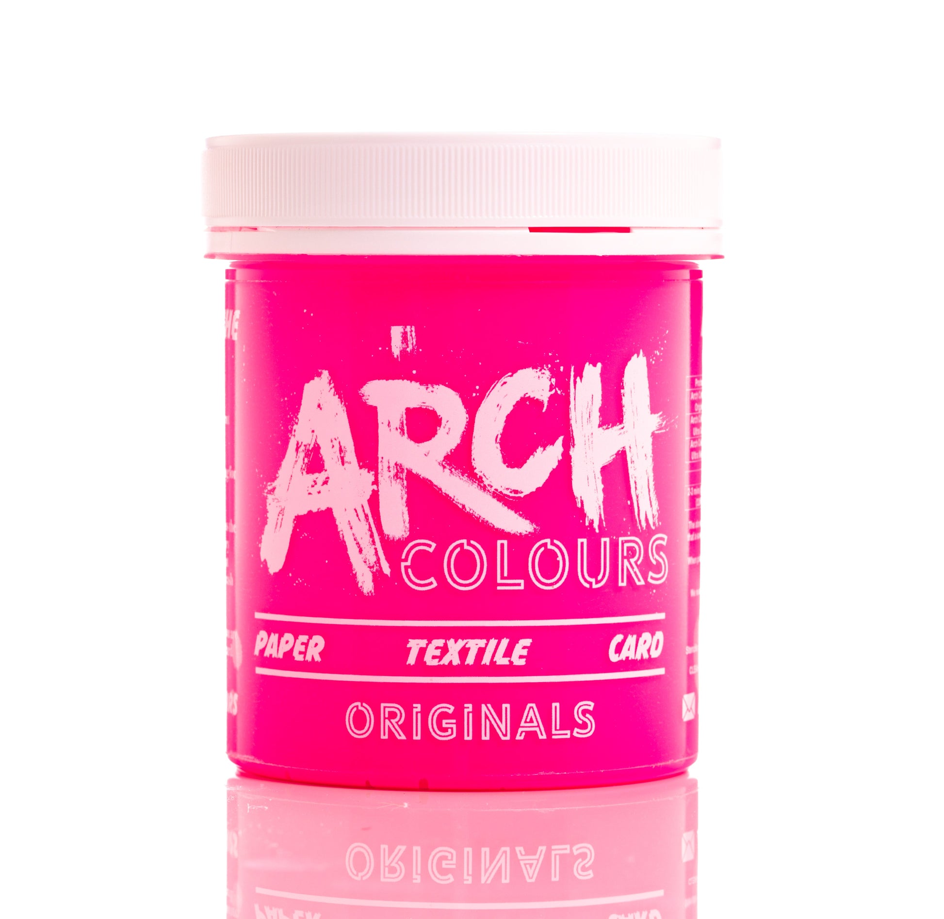 bright Pink Fluorescent Water Based screen printing ink  | Arch Colours - Originals Neon