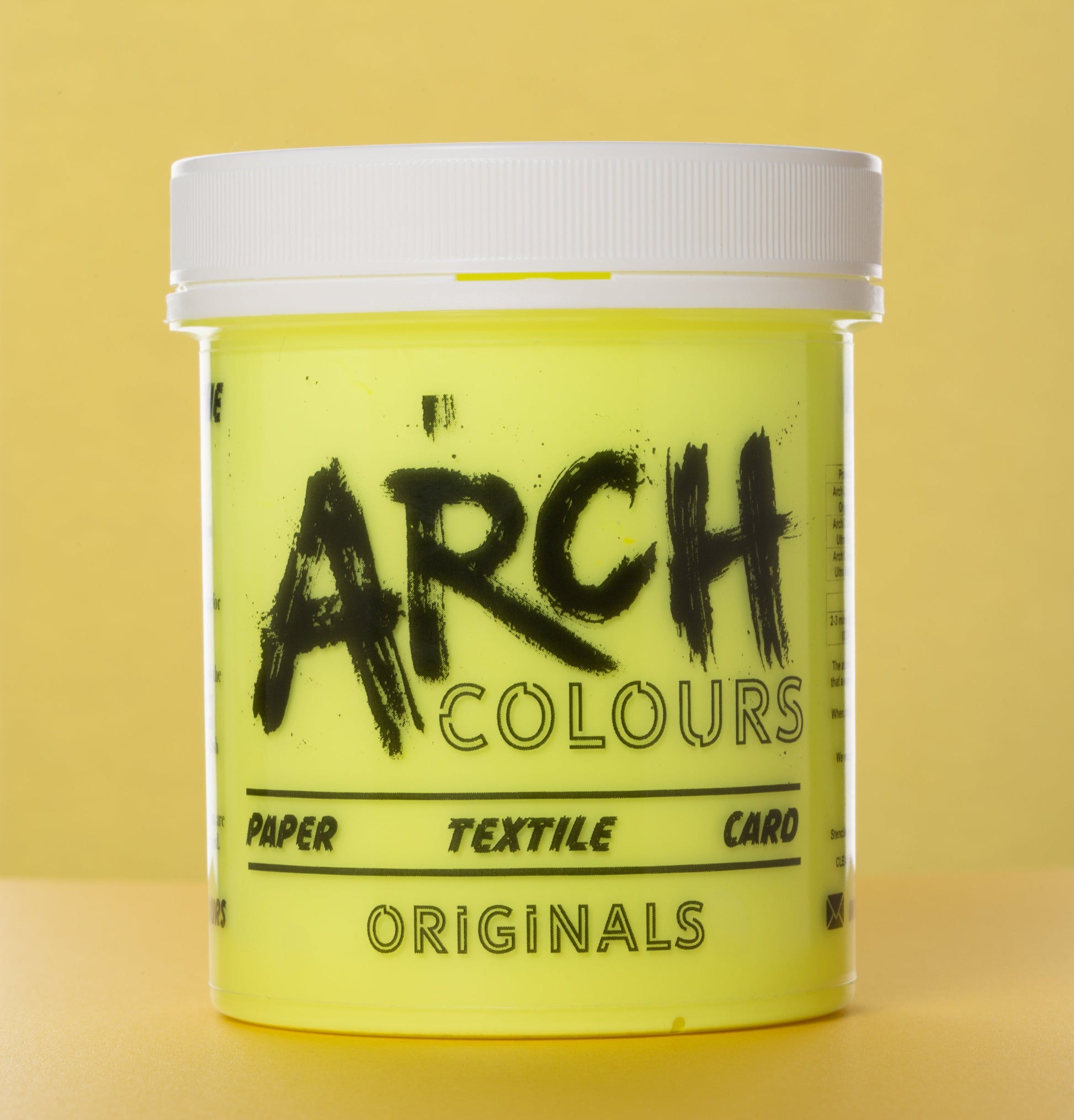  pastel yellow screen printing ink 